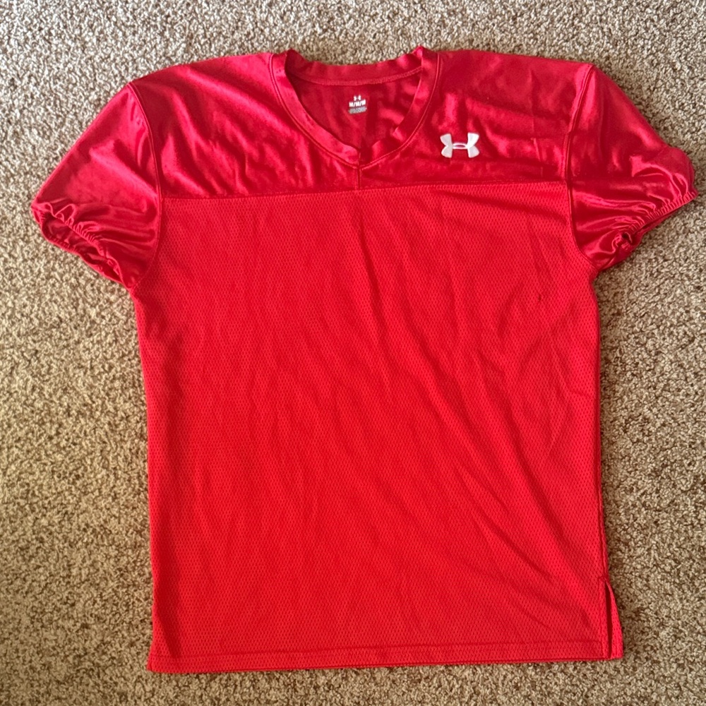 Under Armour Red Practice Jersey